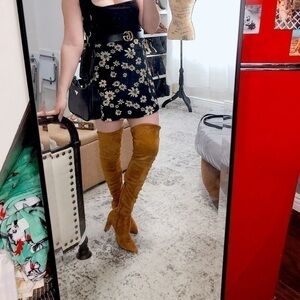 Over the knee Brown Camel Boots